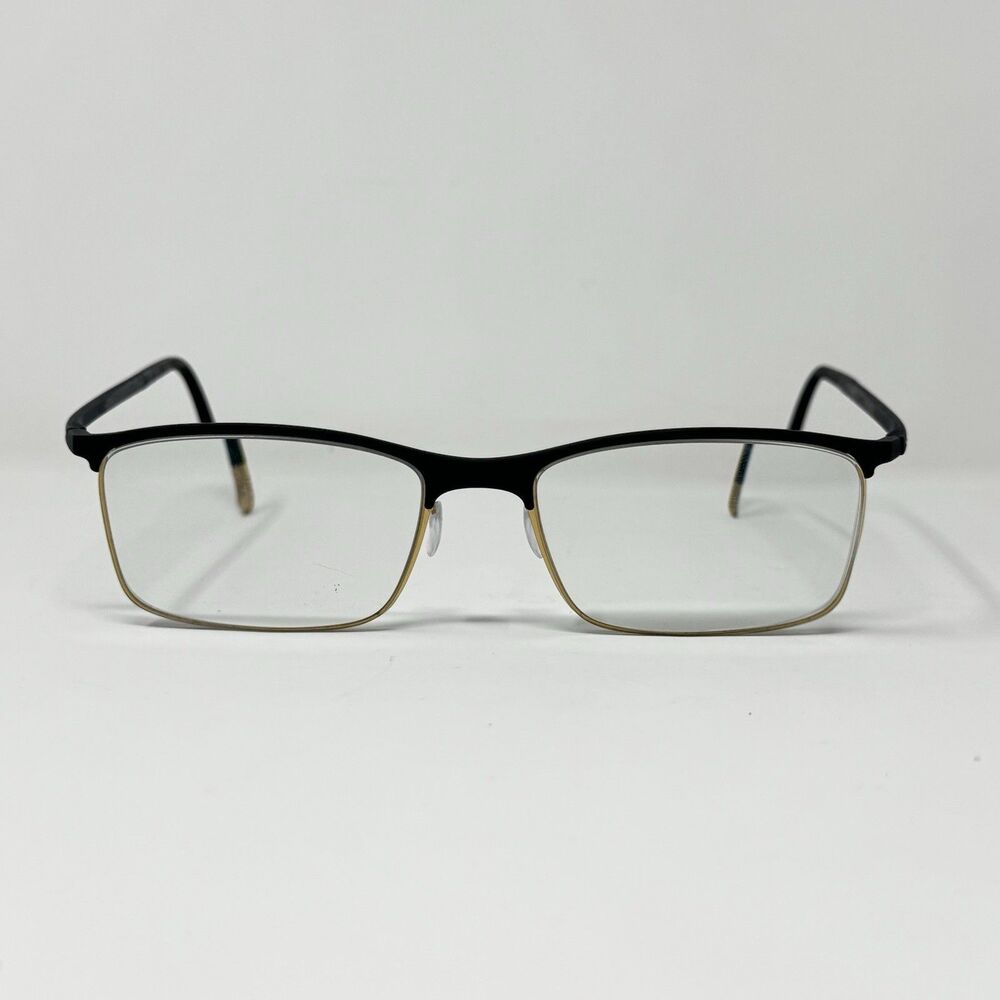 Silhouette SPX 2904 20 6050 Black Gold Eyeglass Frames 54-18-145